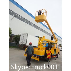 Buy cheap best price ISUZU 16m overhead working truck for sale, best priceJapan brand 14m-16m hydraulic bucket truck for sale from wholesalers