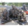 Buy cheap BLVE Bronze Lord Ganesh Statue Ganesha Sculpture Life Size Brass Copper Hindu Indian God Family Religious Large from wholesalers