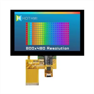 Buy cheap 5 Inch TFT LCD Display With PCAP from wholesalers