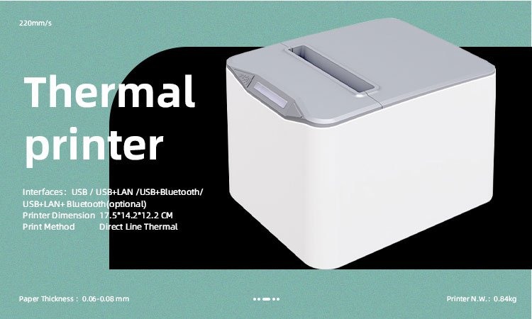 Direct Line Thermal Print Method Pos 8370 80mm Receipt Printer for Android/ios/win