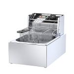 Professional Electric Deep Fryer 1 Tank 1 Basket 220V/110V Voltage for