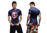Sportides Men's Breathable Youth Sports Apparel Quick Dry L Size Short Sleeve