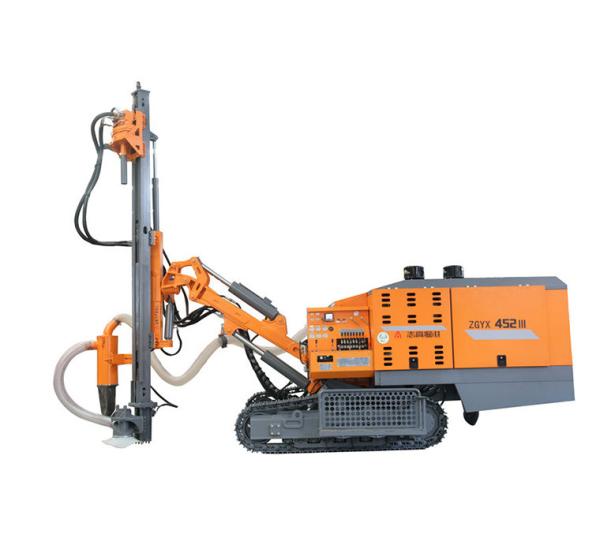 Buy cheap 7567 * 2500 * 2900mm DTH Drilling Rig 108 - 127mm Hole Range ZGYX - 452 Model from wholesalers