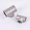 Buy cheap Sanitary Stainless Steel Pipe Fittings Round Head Code Casting Female Tee in 201 304 from wholesalers