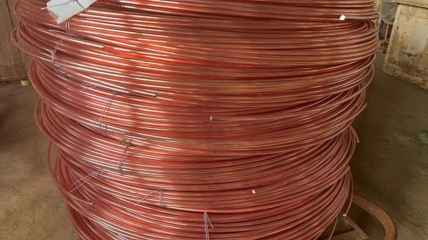 Buy cheap Copperweld Copper Clad Steel Wire Electrical Conductibility 14.2mm 15.8mm from wholesalers