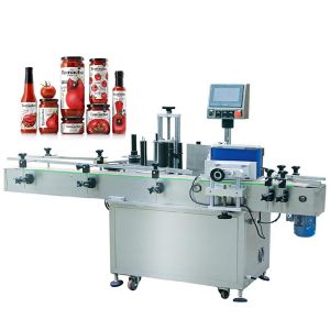 Glass Versatility Tabletop Round Bottle Labeler High Efficiency