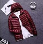 Duck Down Filled Puffer Jackets Multi Coloured Outdoor Light Warm Standing