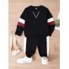 Buy cheap Children'S Outfit Sets Boy'S Color Block Tracksuits Children'S Cotton Sports Suit from wholesalers