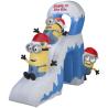Buy cheap Holiday Party Christmas Game Inflatable Minion Slide Decoration from wholesalers