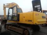 Made in japan Used KOMATSU PC200-6 Excavator