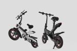 Aluminum Alloy Folding Electric Bicycle Energy Saving Rust Resistance Chain