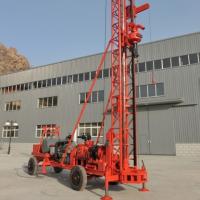 Buy cheap Four Wheel Trailer Mounted Drill Rig For Agricultural Irrigation product