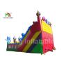 Buy cheap 0.55mm PVC Plato Tarpaulin Blue Inflatable Amusement Park / Kids Outdoor Playground from wholesalers