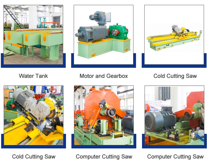 Q195 MS Steel Tube Making Machine Welded Tube 300kw