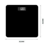Secure Medical-grade 300x300x25 Mm Cellular Electronic Body Scale for Precise