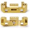 Buy cheap 0.1mm Tolerance Copper Brass CNC Turning Parts OEM Machining from wholesalers