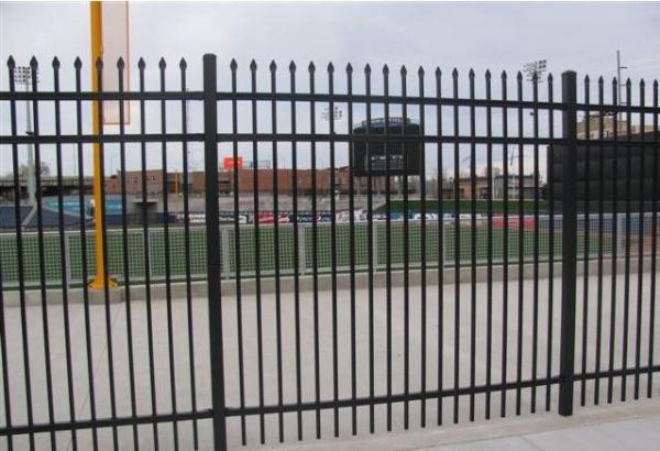 Buy cheap Easily Assembled Decorative Wrought Iron Steel Fence from wholesalers