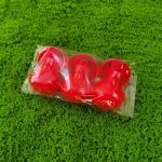 Red Round Poultry Drinking Bowl Standard Capacity Water Saving Environmental