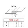 Buy cheap OEM Garment Bag Making Machine 1.9KG Belt Fittings Accesories from wholesalers