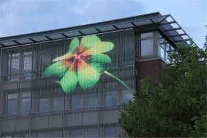 Wholesale Lightweight High Brightness Outdoor Transparent Mesh LED Display from china suppliers