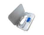 1 SC Simplex Port Dust Free ABS Fiber Optic Faceplate