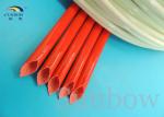 2753 Silicone Fiberglass Sleeving , Fiber Glass Silicon Resin Sleeving UL