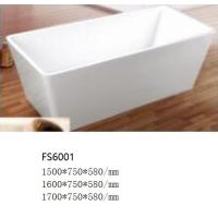 Buy cheap Freestanding Acrylic Bathtub 1 People Capacity product