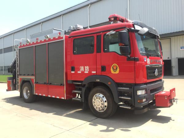 Buy cheap SITRAK 228kw Emergency Rescue Fire Truck Heavy Duty 4x2 Diesel Type from wholesalers