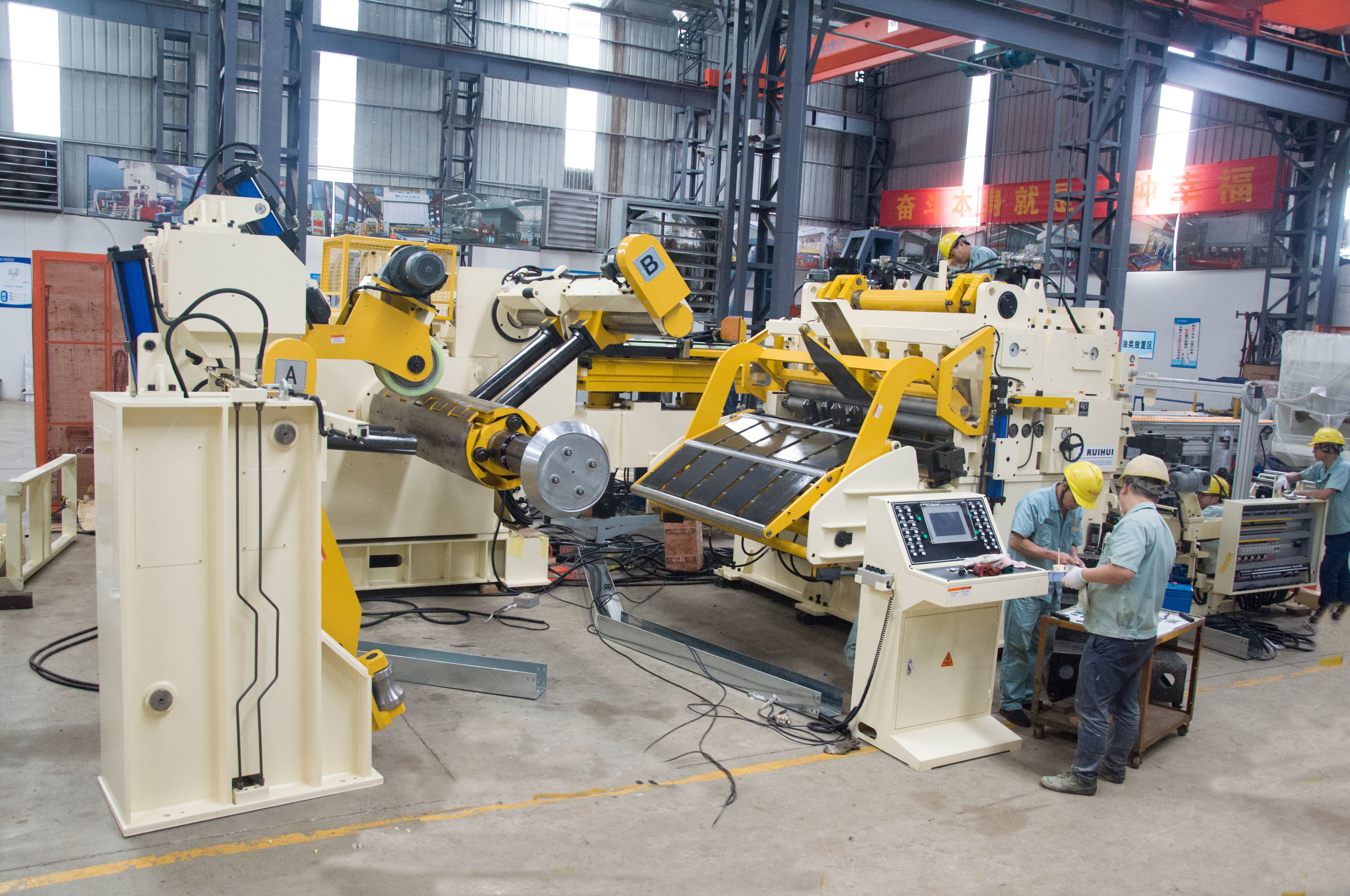 3 Phase AC15kw 22 M/Min NC Coil Handling Equipment