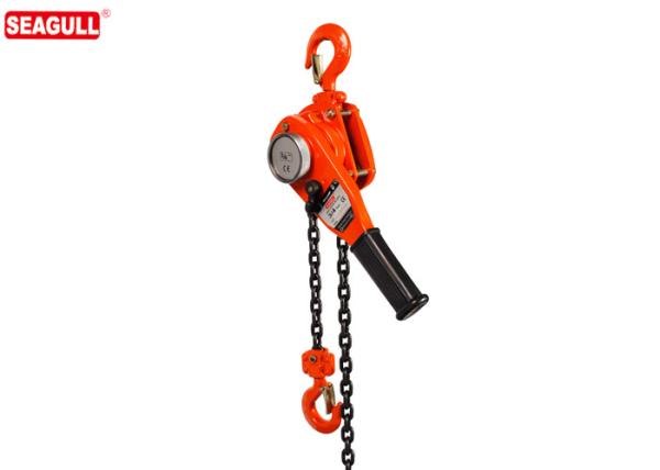 Buy cheap Durable Powder Coat Finish Chain Lever Hoist Manual Lever Block Capacity 750kg from wholesalers
