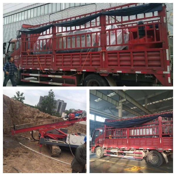 Electric/Diesel Anchor Drilling Machine for Slope Supporting in Kyrgyzstan for Sale