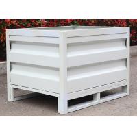 Buy cheap Corrugated Steel Industrial Containers Industrial Metal Storage Bins product