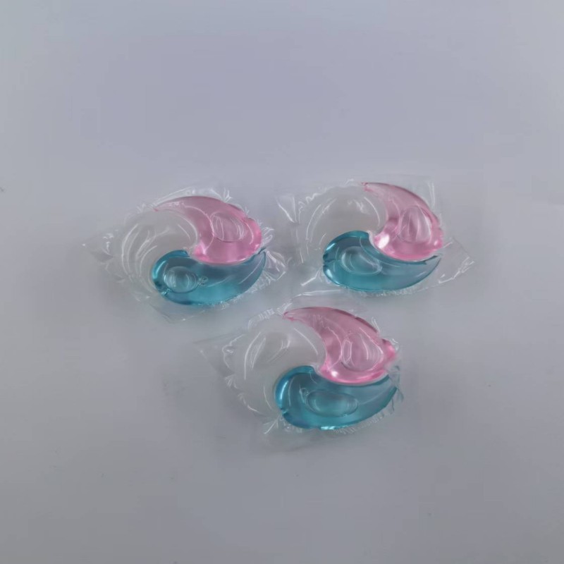 OEM Laundry Pod Water Soluble Lasting Smell Liquid Laundry Detergent Capsules