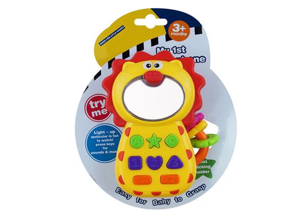 Buy cheap Plastic Baby Rattles And Toys Cell Phone , Soft Teething Toys For Babies from wholesalers