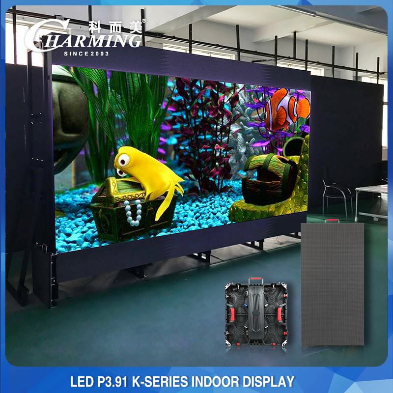 P3.91 LED Video Wall Display , 500x1000mm Stage Screen Rental 4K High Refresh