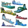 Buy cheap Commercial Inflatable Water Slide Red Pvc Water Slide With Air Blower For Kids Adults from wholesalers