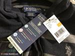 Men's Zip Up Navy Blue Sweater Hoodie 56% Polyester 44% Nylon