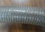 Anti Static PVC Steel Wire Hose / Clear Flex Hose For Convey Gas Liquid Powder