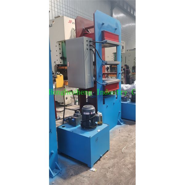 Frame Style Paving Rubber Tile Making Machine With 600mm Stroke