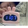 Buy cheap Sound Control 4 AAA Bunny Alarm Clock Travel Portable 10.3x4.7x9.9cm from wholesalers