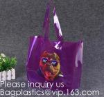 Travel Shopping Shoulder Bags, TPU, PVC, EVA, Soft Handle Women Transparent