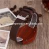 Buy cheap Made out of Red sandal wood 100% nature wooden case with custom dial leather watch strap from wholesalers