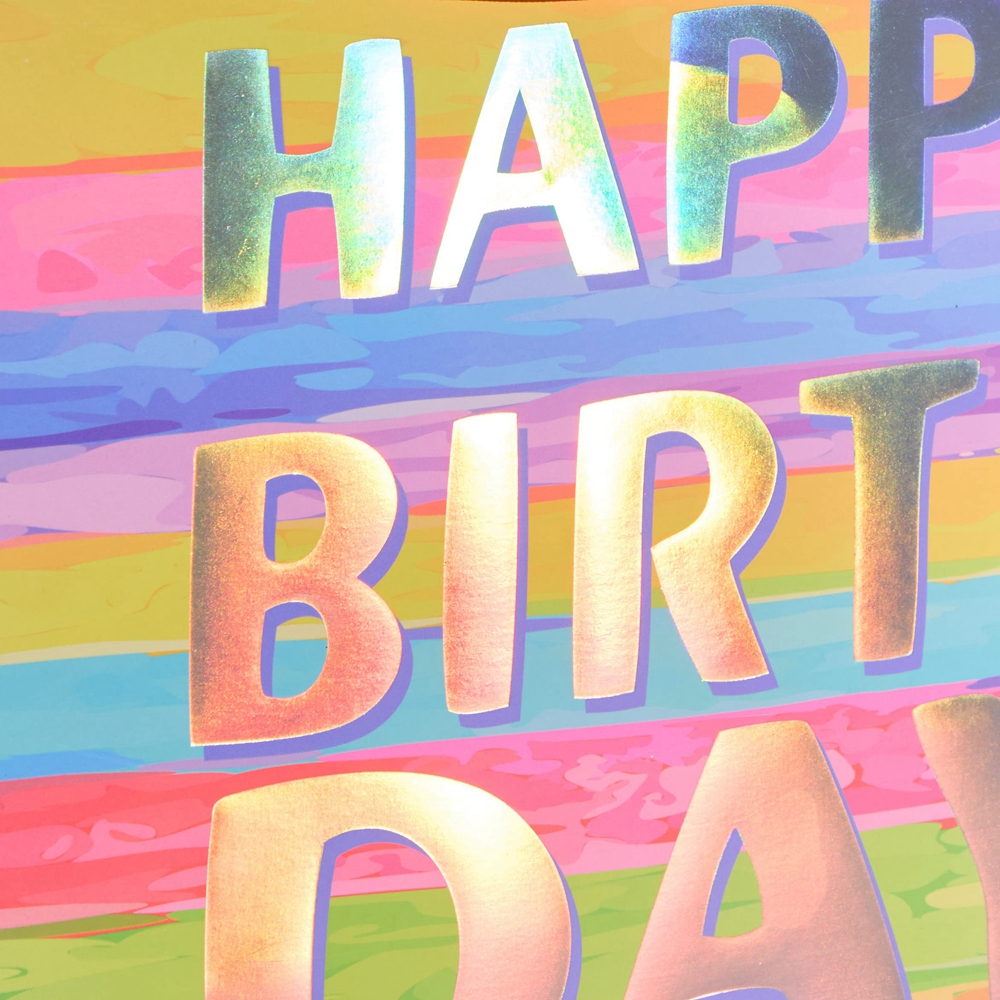 Custom Luxury Big Birthday Gift Shopping Paper Bag with CMYK 4 Color Offset Printing