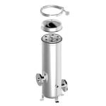 Industrial Stainless Steel Bag Filter Housing with Vent 1/4NPT for Optimal