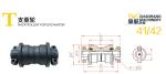 CAT 320/323 Excavator Hook Machine Mine Weighted Thickened Roller Bottom Wheel