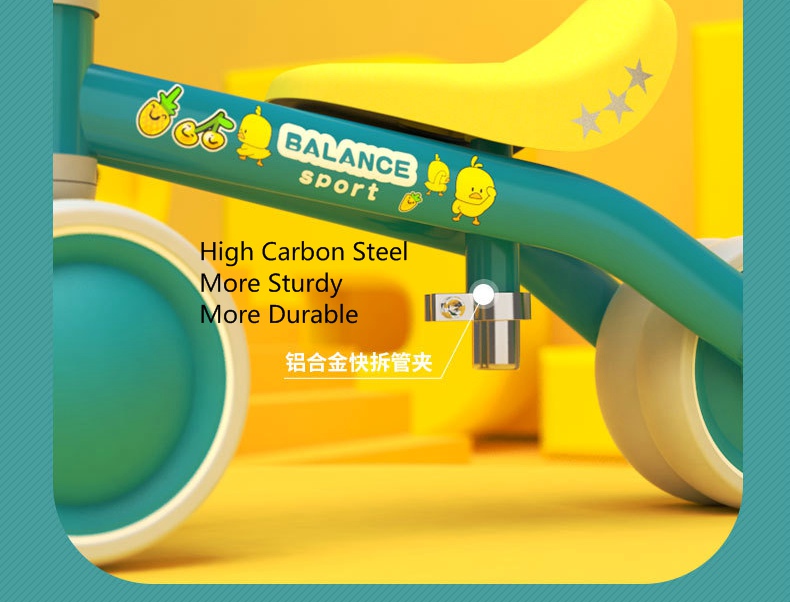 Carton Size 56*20*26 cm 2023 Toddler Balance Car Scooter Balance Bike Ride On Car for Kids