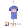 Buy cheap BSCI American Flag Pet T Shirts For Dogs Independence Day Tank Top Sleeveless Vest from wholesalers