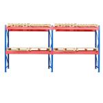 1000Kg 3500Kg Push Back Pallet Racking