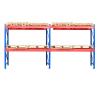 Buy cheap 4000kg Heavy Duty Racking 2 Tier Warehouse Storage Shelving For Workshop from wholesalers