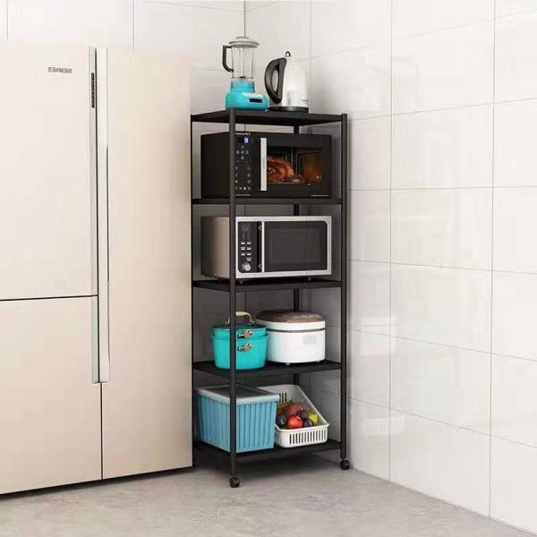 Buy cheap Stainless Steel Kitchen Shelf Floor Microwave Rack Oven Cooker Refrigerator Slot Storage Rack Multi-Layer from wholesalers